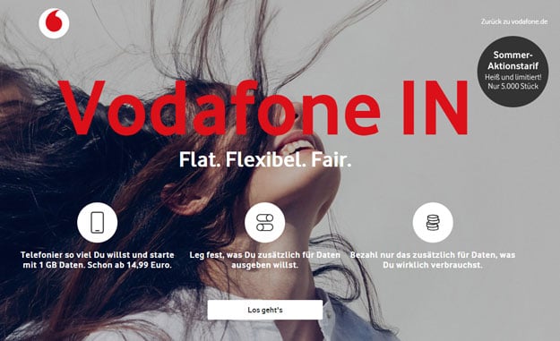 Vodafone IN Aktionstarif - Vergleich, lohnt sich der Handytarif?