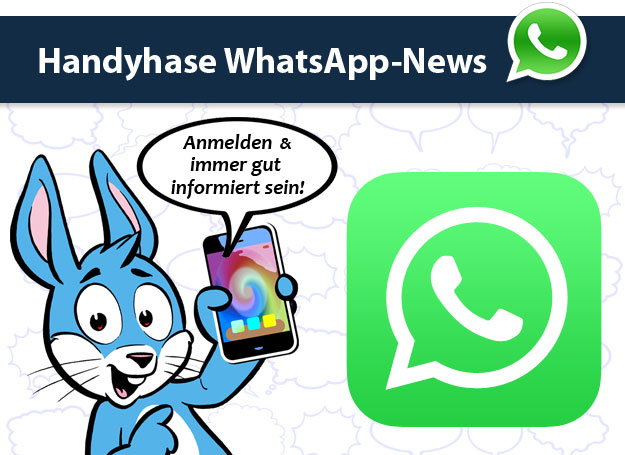Handyhase WhatsApp News anmelden