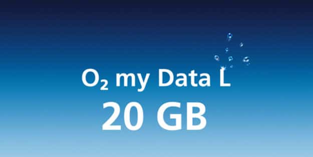 o2 my Data S, M & L: Datentarife mit bis zu 20 GB LTE mit mehr Datenvolumen im Vergleich
