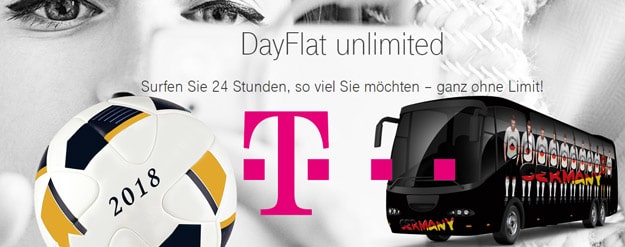 Telekom Fußball DayFlat kostenlos bestellen