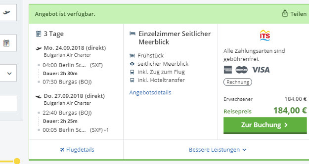 HolidayCheck-Beispiel