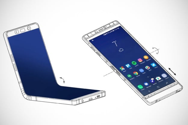 Samsung Galaxy X Konzeptzeichnung