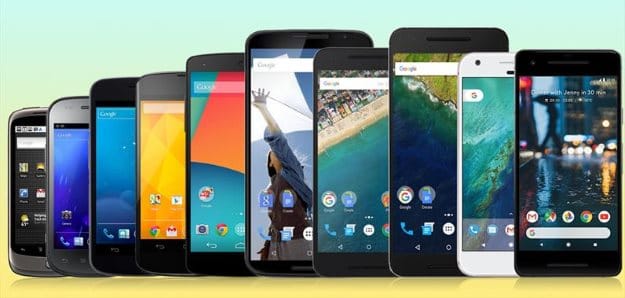 Google Nexus Geschichte