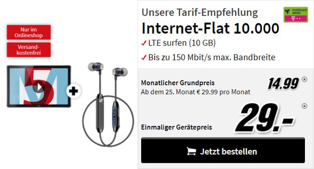 huawei mediapad m5 lte + 10 gb lte