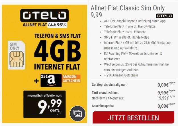 otelo Allnet-Flat Classic
