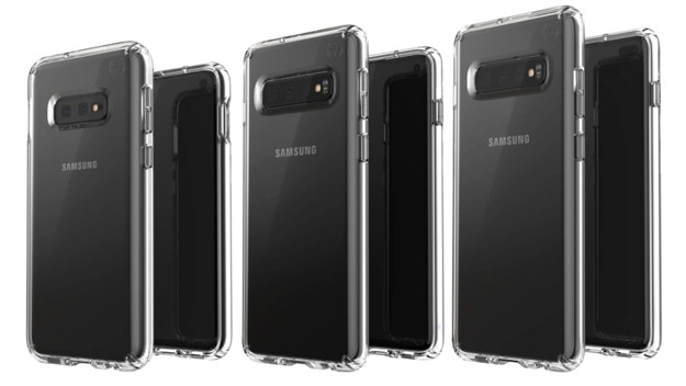 Samsung Galaxy S10, S10 Plus und S10 Mini / E samt Hülle