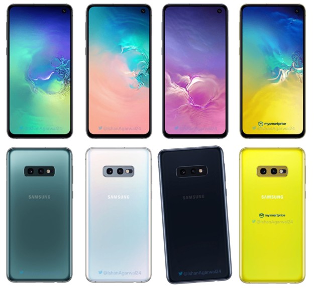 Samsung Galaxy S10e Farben