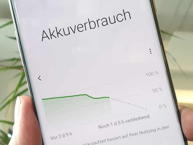 Samsung Galaxy S10 Akku Test