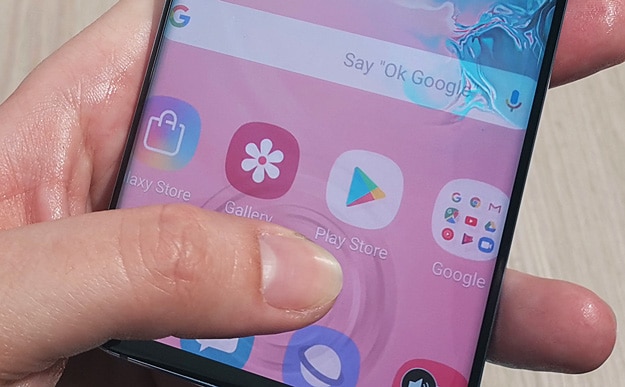 Samsung Galaxy S10 Fingerabdrucksensor im Test: Flotte Einrichtung & Ultraschschall Fingerabdruckscanner auch ultra schnell?