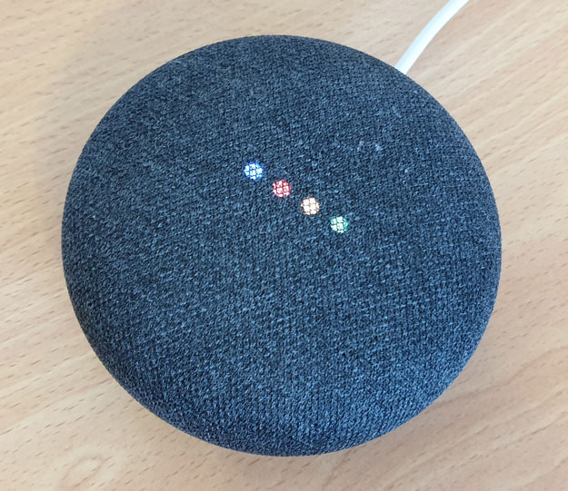 Google Home Mini Test