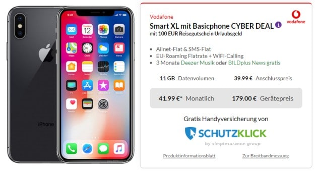 iphone 8 orten vodafone