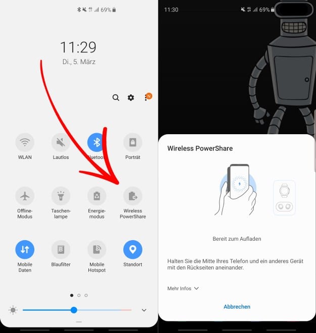 Samsung Galaxy S10 Plus Wireless PowerShare