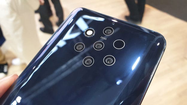 Nokia 9 PureView Penta-Kamera Technik