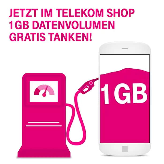 Telekom MagentaMobil Datentanke
