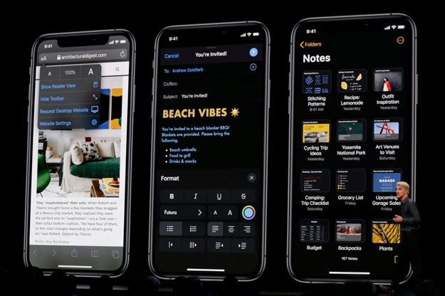 iOS 13 auf der Apple WWDC 2019