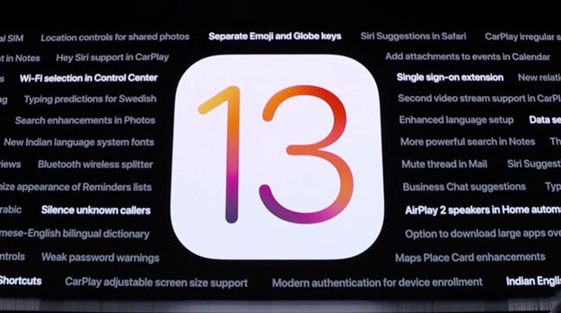 iOS 13 auf der Apple WWDC 2019