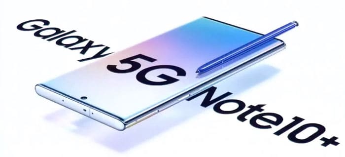 Samsung Galaxy Note 10 Plus 5G mit Vertrag