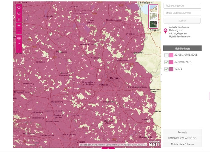 Telekom Mobilfunk: 