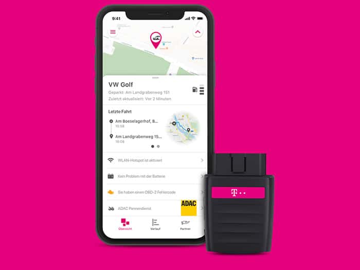 Telekom CarConnect: Auto und Zuhause lassen sich über Magenta SmartHome vernetzen - Adapter für 1 €!