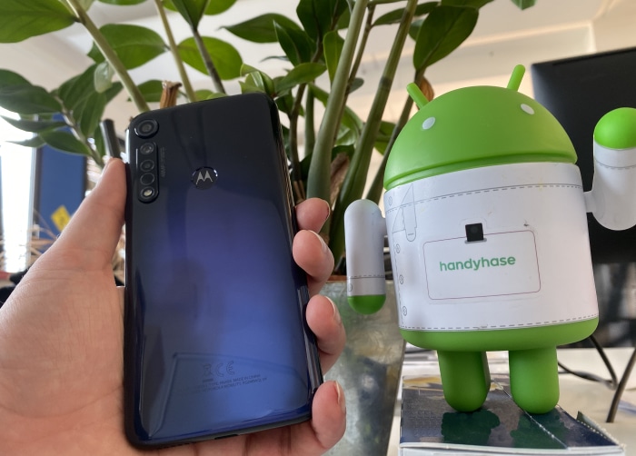 Moto G8 Plus Rückseite