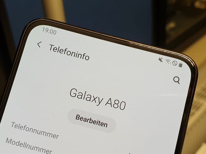 Samsung Galaxy A80 Test