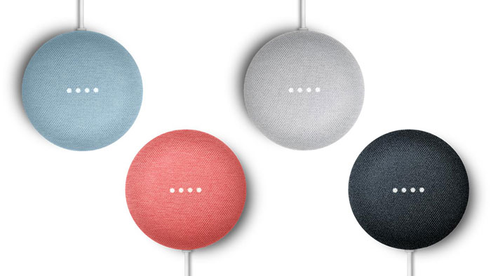 Google Nest Mini versus Google Home Mini