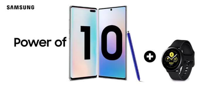 Samsung Galaxy Power of 10 Aktion